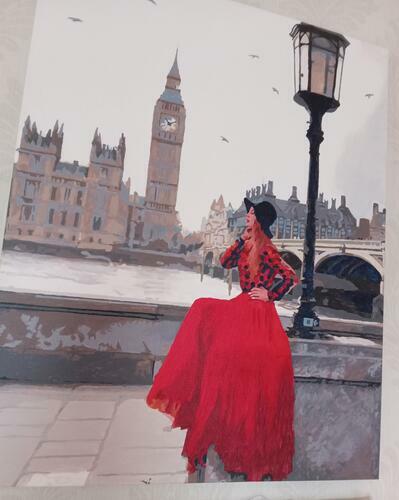 Фотографии готовых работ картин по номерам и алмазной мозаики