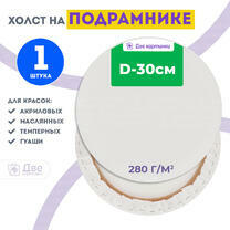 Без бренда «Холст Две картинки круглый 30 см на подрамнике» в Кирове в интернет-магазине  Без бренда «Холст Две картинки круглый 30 см на подрамнике» в Кирове