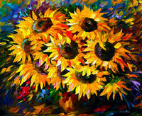 Без бренда «Собранный букет подсолнухов» в Кирове в интернет-магазине  Без бренда «Собранный букет подсолнухов» в Кирове