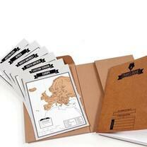 Без бренда «Скретч-карта мира стирающаяся. Карта путешествий» в Кирове