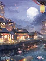 Без бренда «Ночной город на фоне луны» в Кирове