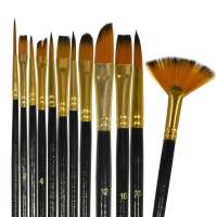 Без бренда «Кисти для рисования набор (12 шт)» в Кирове в интернет-магазине Без бренда «Кисти для рисования набор (12 шт)» в Кирове