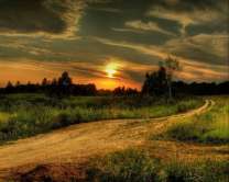 Без бренда «Проселочная дорога на закате» в Кирове