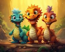 Без бренда «Милые и веселые дракончики» в Кирове