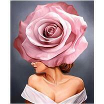 Без бренда «Девушка с розовой розой на голове» в Кирове