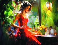 Без бренда «Милая девушка с бокалом шампанского» в Кирове