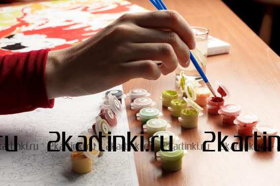 Картина по номерам 40x50 GX8999 Лев в стиле поп-арт за 995 руб. в интернет-магазине Картина по номерам 40x50 Лев в стиле поп-арт