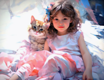 Без бренда «Девочка и пушистая кошечка» в Кирове