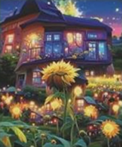 Без бренда «Сказочный домик и поле подсолнухов» в Кирове