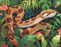 Без бренда «Маисовый полоз в зеленой листве» в Кирове