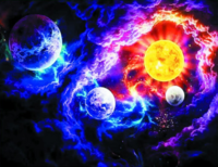 Без бренда «Солнце и планеты среди туч» в Кирове